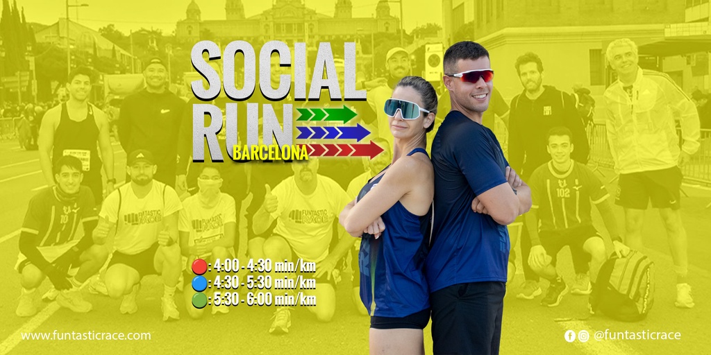 Banner del evento Social Run - 14/02/2026
