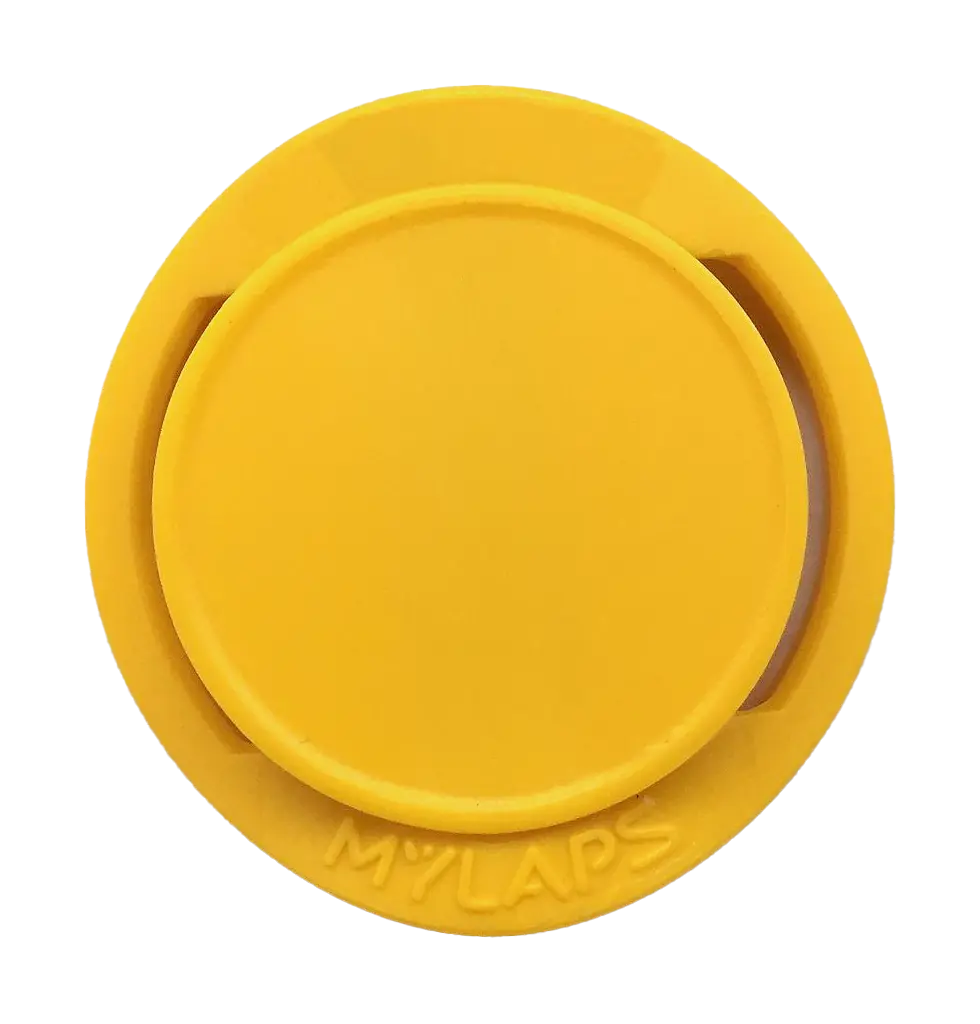 Xip Groc/Chip Amarillo ChampionChip – ¡Tu dorsal permanente!