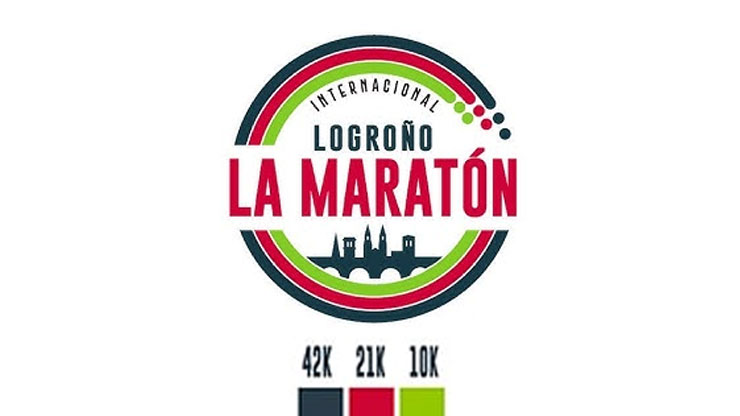 Banner de la carrera La Maratón Logroño
