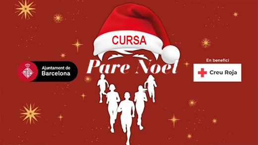 Banner de la carrera Cursa Pare Noel