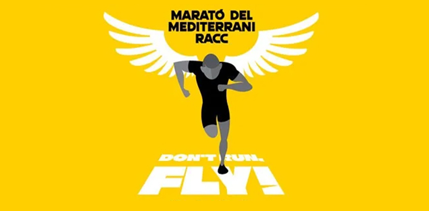 Banner de la carrera Marató del Mediterrani