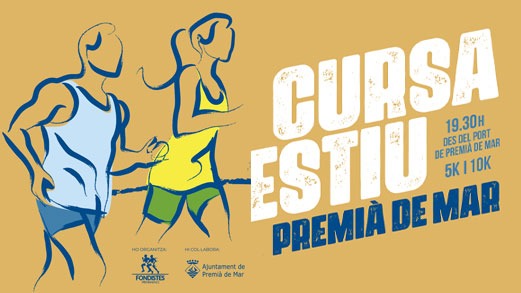 Banner de la carrera Cursa d'Estiu - Premià de Mar