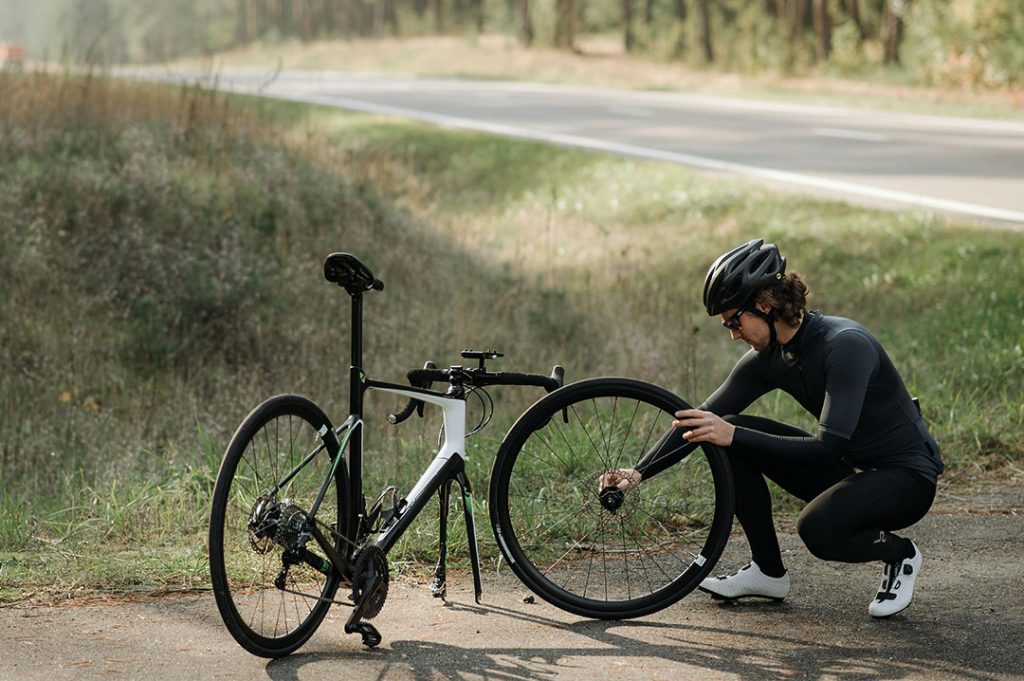 ajuste presión neumáticos para bicicleta cómoda